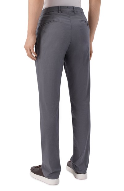 Брюки из хлопка и шелка BERWICH, арт. SC/1-GD/DV0955X, фото 4