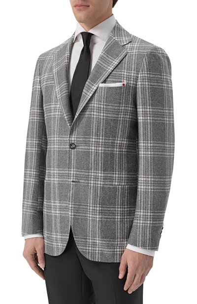 Пиджак из кашемира и хлопка KITON, арт. UG81K0189I, фото 3