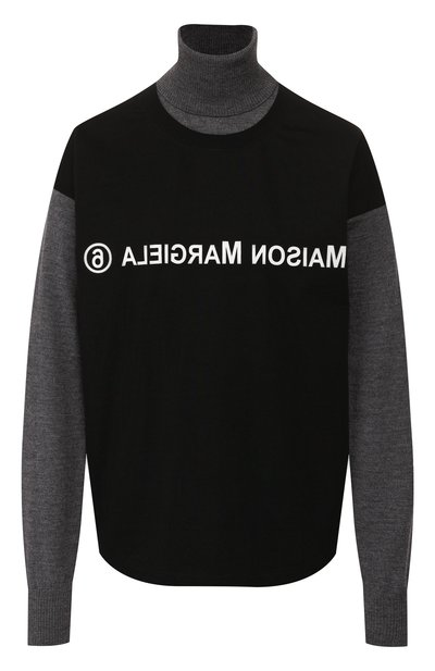 Женская шерстяная водолазка MM6, арт. S32HA0534/S16875