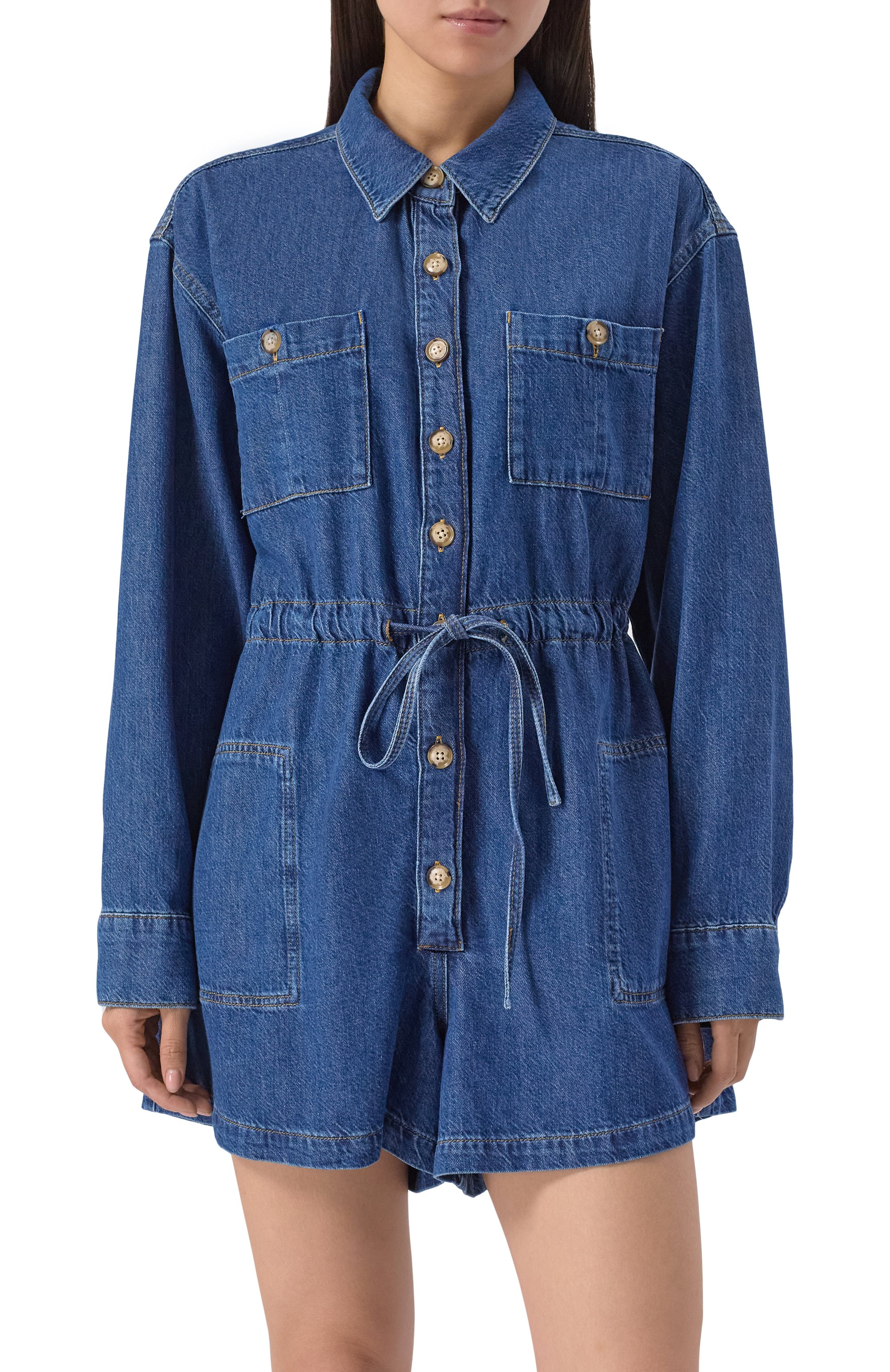 Джинсовый комбинезон PAIGE, арт. 1I25Q26-C679, фото 3