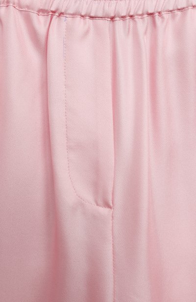 Шелковые брюки DOLCE & GABBANA, арт. L53P26/G7M5C/2-6, фото 3