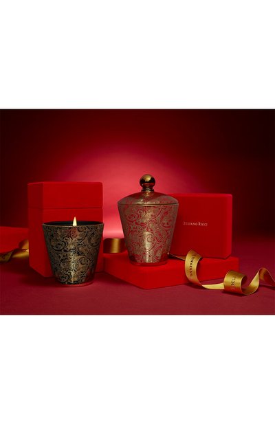 Подсвечник с крышкой red fine paisley STEFANO RICCI, арт. 0ACAN002/VELIN6, фото 3