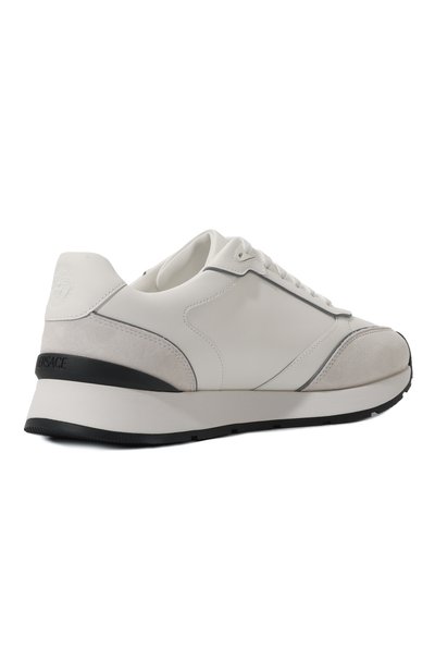 Кожаные кроссовки runners VERSACE, арт. 1014457/1A10050, фото 5