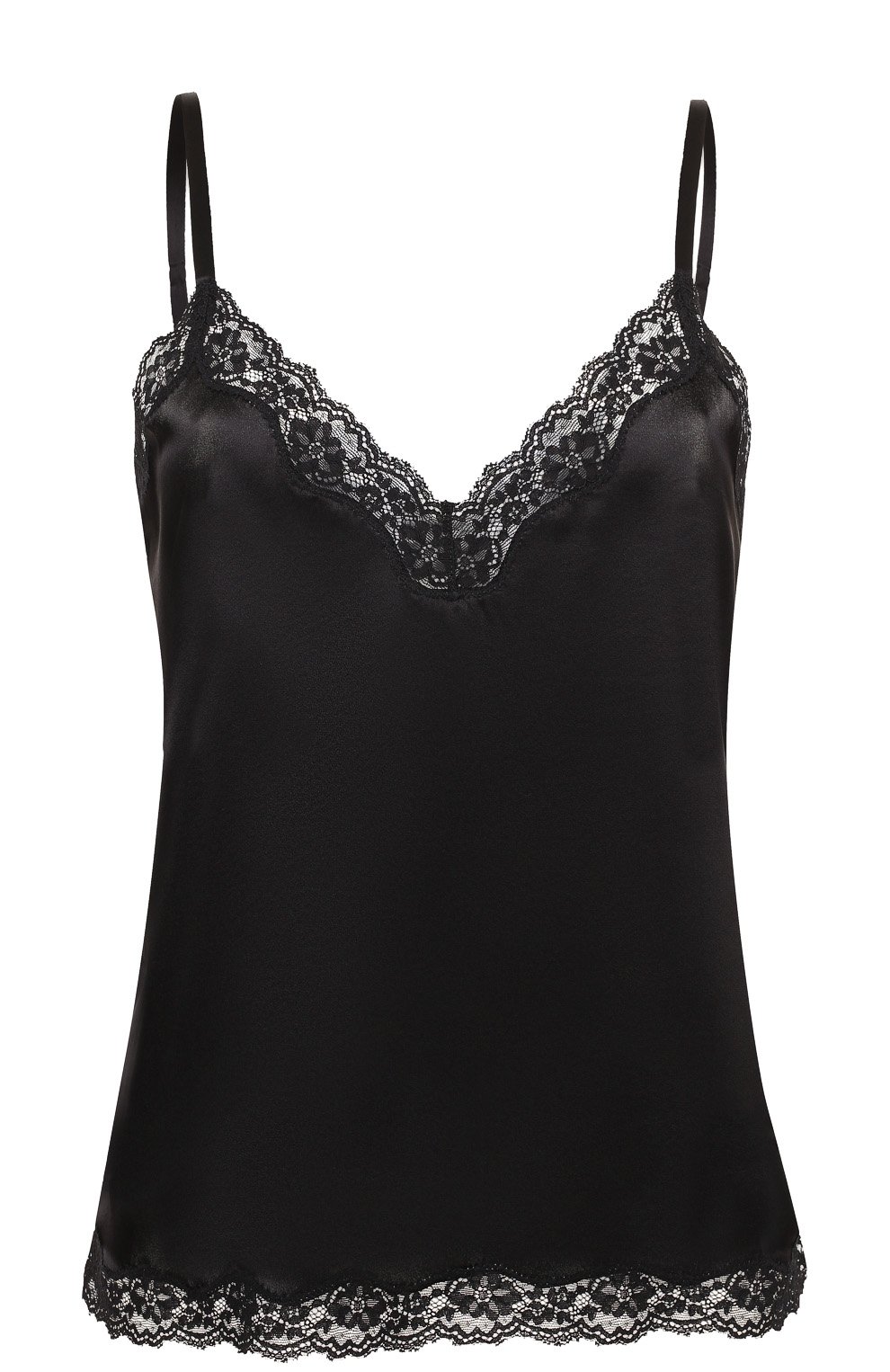 Шелковый топ с кружевной отделкой VANNINA VESPERINI, арт. VVAH17-40, фото 1