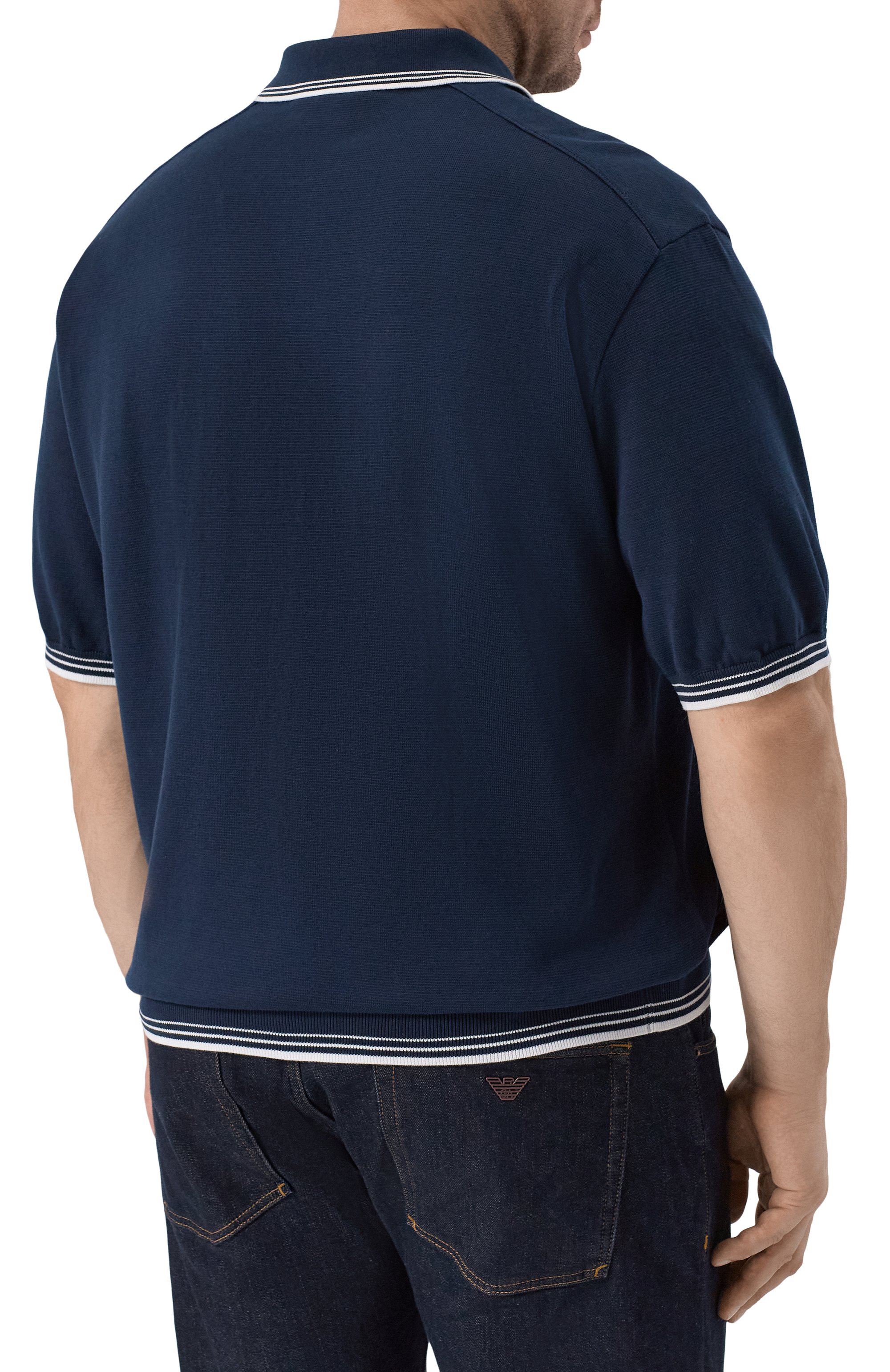 Хлопковое поло PAUL&SHARK, арт. 26411634_001, фото 4