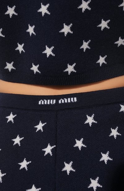 Шерстяные шорты MIU MIU, арт. MMP167-1ZFC-F0008, фото 5