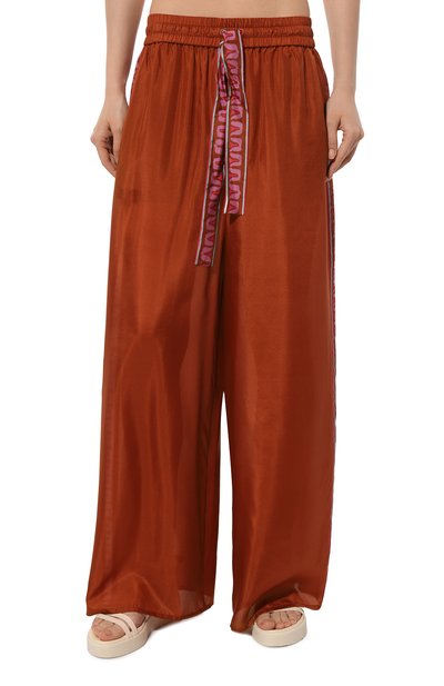 Шелковые брюки ZIMMERMANN, арт. 9181PRS244, фото 3