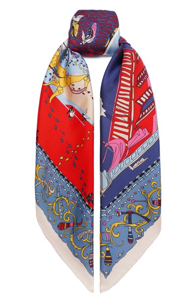 Женский шелковый платок FERRAGAMO, арт. 311595/746281