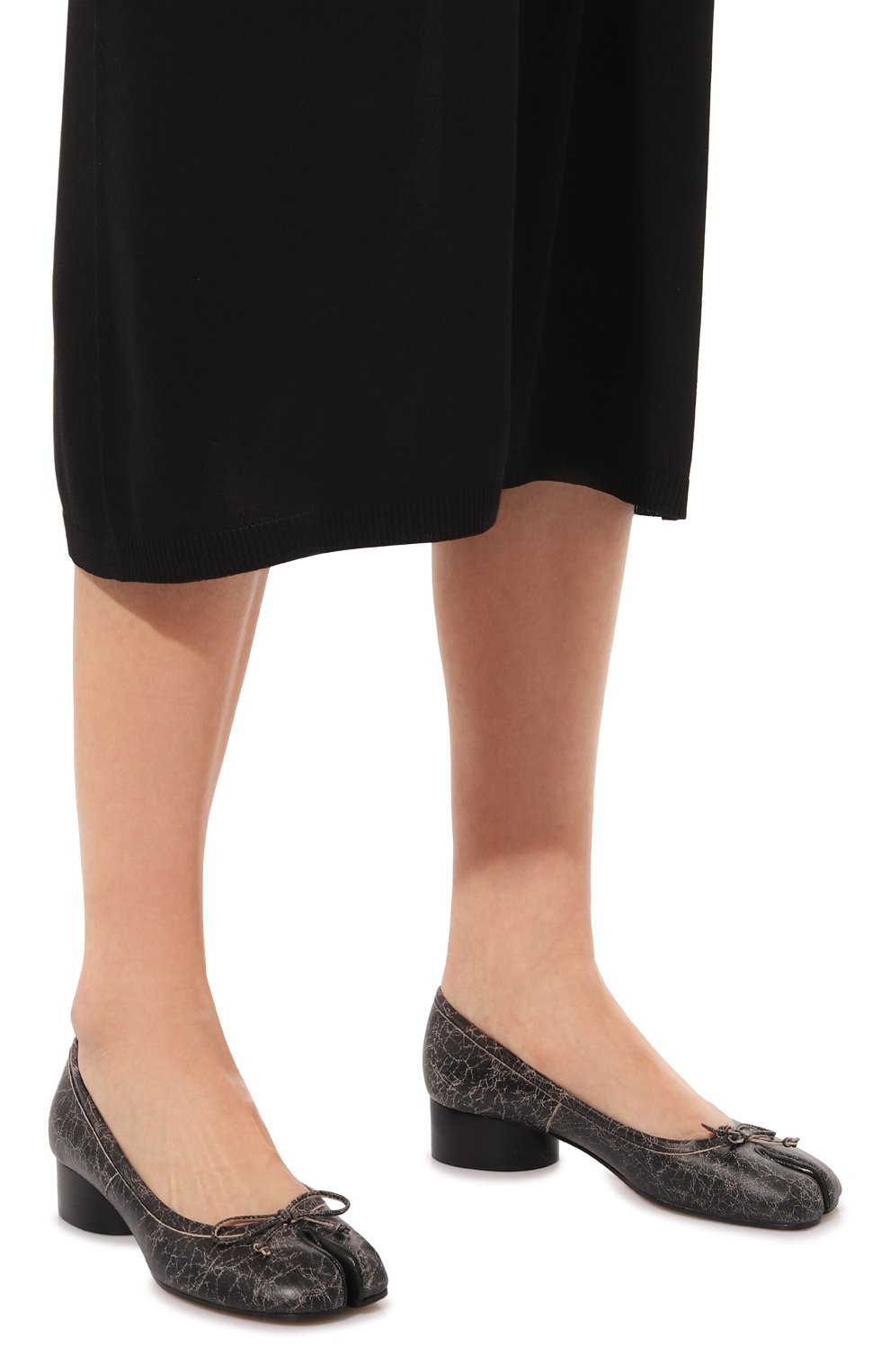 Кожаные туфли tabi MAISON MARGIELA, арт. S58WZ0044/P5342, фото 3