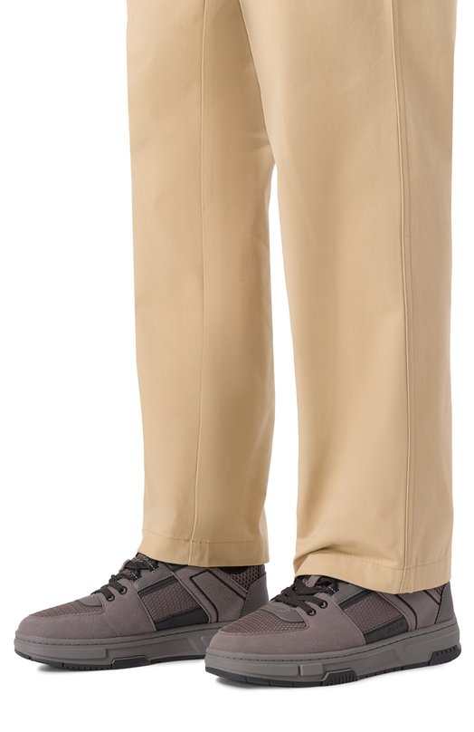 Текстильные кеды Yarrow HUGO 50548526 Серый  50548526 Фото 3