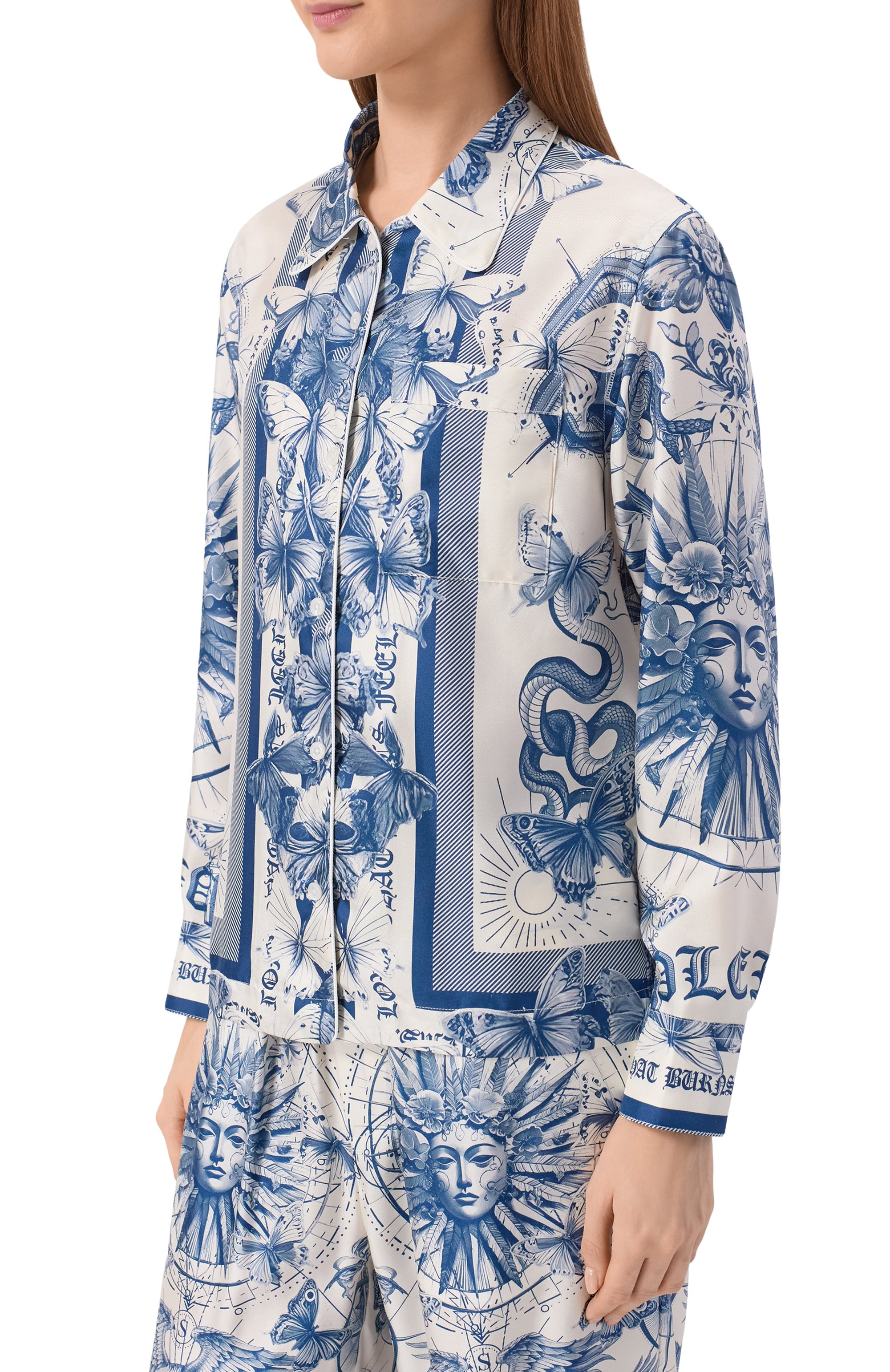 Шелковая рубашка PHILIPP PLEIN, арт. SAFC WRP0558 PTE104N, фото 3