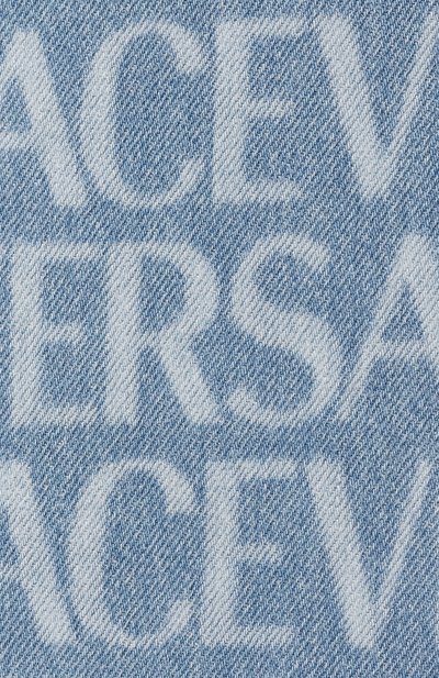 Сумка-тоут VERSACE голубого цвета по цене 216500 руб., арт. 1008913/1A07899, фото 3 Сумка-тоут VERSACE, арт. 1008913/1A07899, фото 3