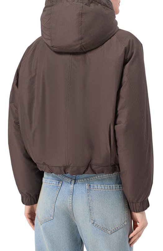 Пуховая куртка Brunello Cucinelli MG5017835P Коричневый  MG5017835P Фото 4
