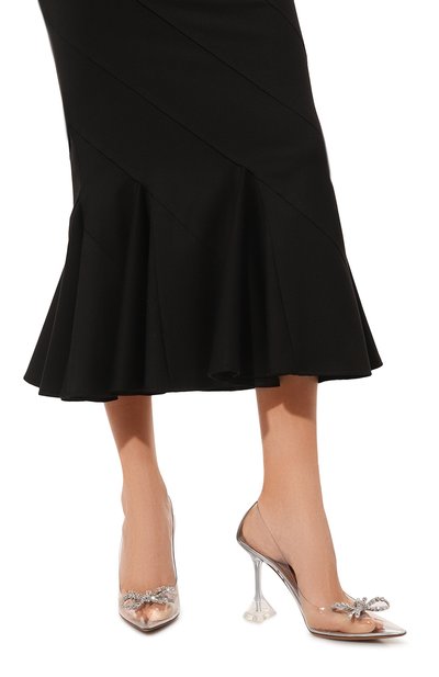Туфли rosie 95 AMINA MUADDI, арт. R0SIE GLASS PUMP 95/PVC, фото 3