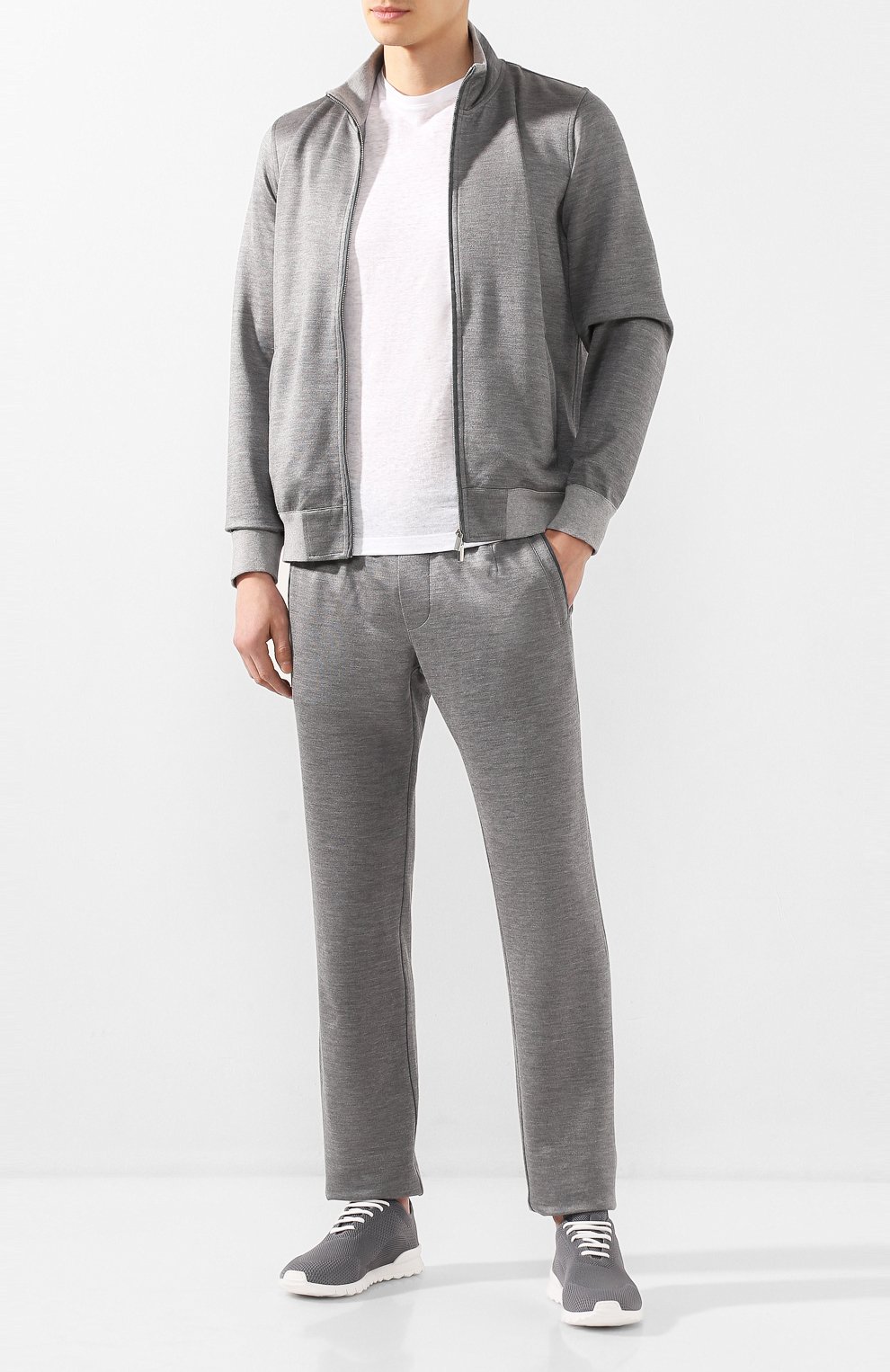 Текстильные кроссовки KITON, арт. USSFITSN00609, фото 2