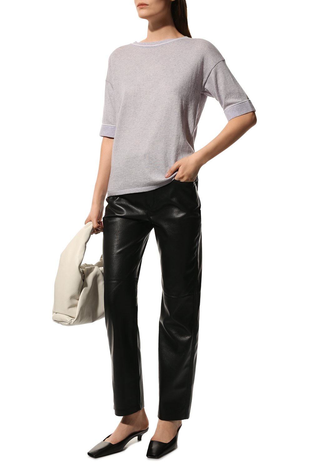 Пуловер из хлопка и кашемира FREEAGE, арт. LW22.JM227.1002.904, фото 2