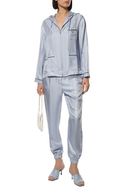 Шелковый костюм PRADA, арт. PJ6088-1YVT-F0012-212, фото 1