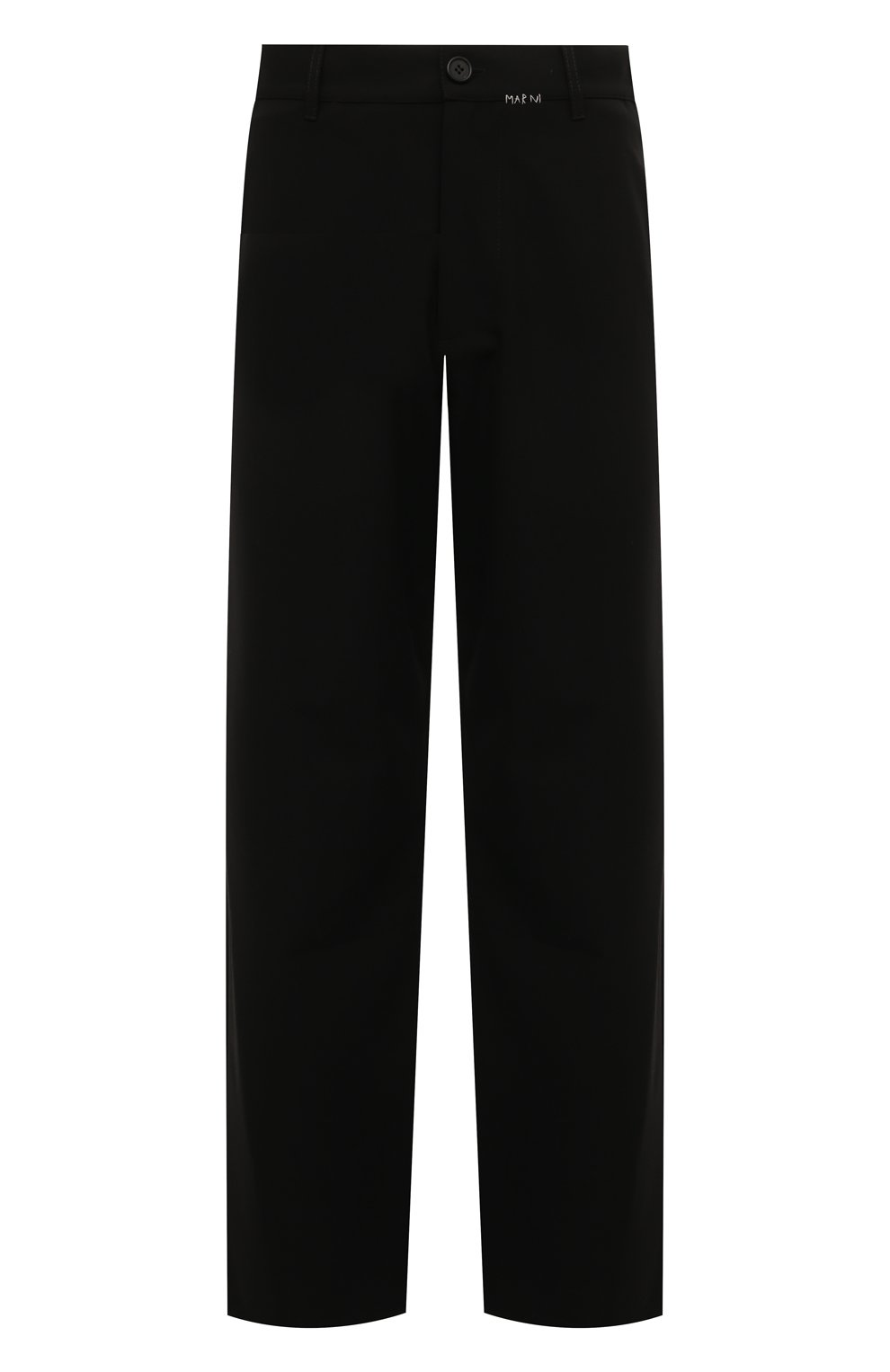 Брюки MARNI черного цвета по цене 83500 руб., арт. PUMU0270SU/UTP771, фото 1 Брюки MARNI, арт. PUMU0270SU/UTP771, фото 1