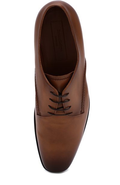 Классические кожаные дерби ZEGNA, арт. A2956X-MSF, фото 5