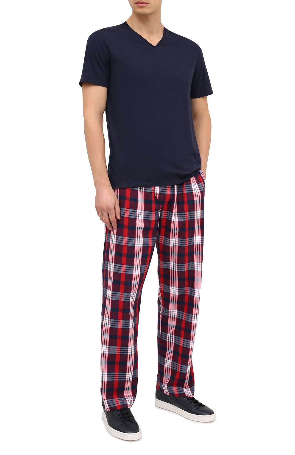 Хлопковая футболка DEREK ROSE, арт. 3053-RILE001, фото 2