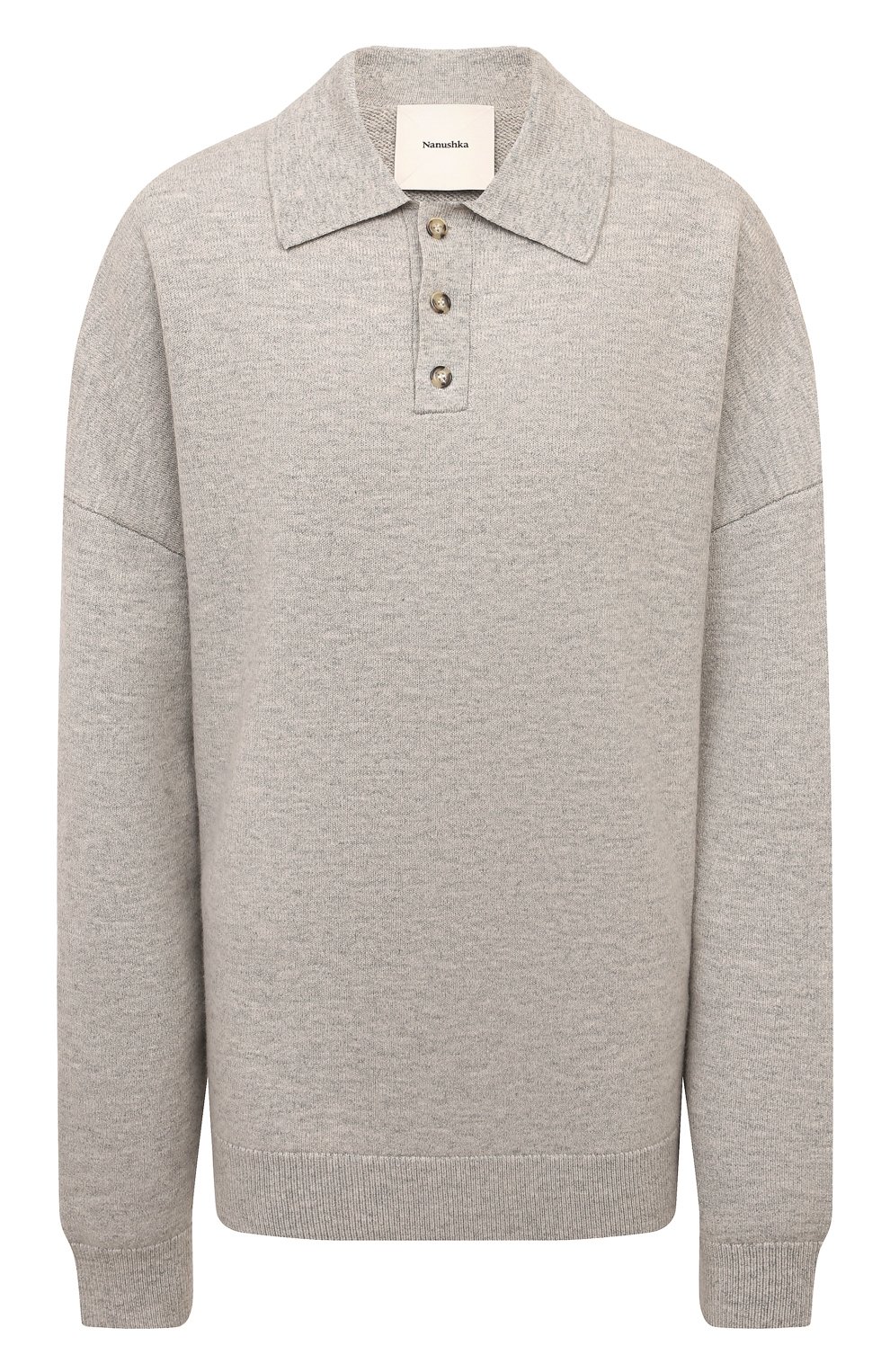 Поло из шерсти и кашемира NANUSHKA, арт. NU24FWSW01493, фото 1