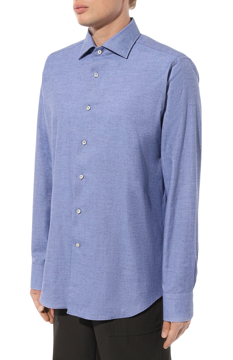 Хлопковая сорочка CANALI, арт. N798/GR03025, фото 3