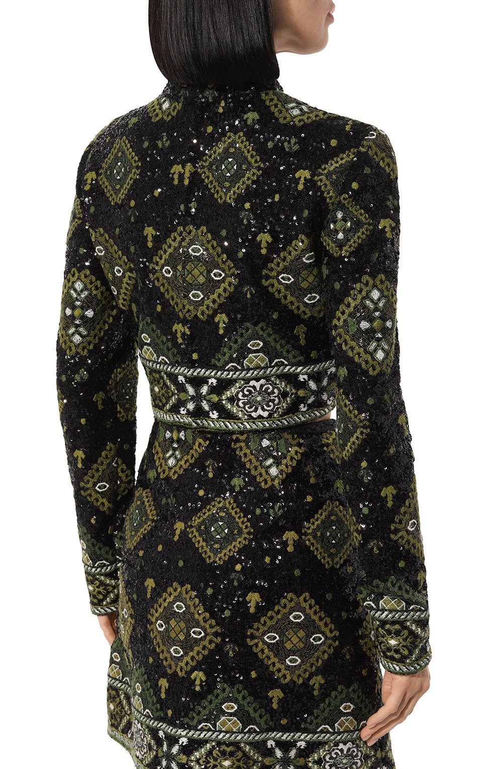 Топ с отделкой пайетками GIAMBATTISTA VALLI, арт. 24FWPVCA1058-29RIC, фото 4