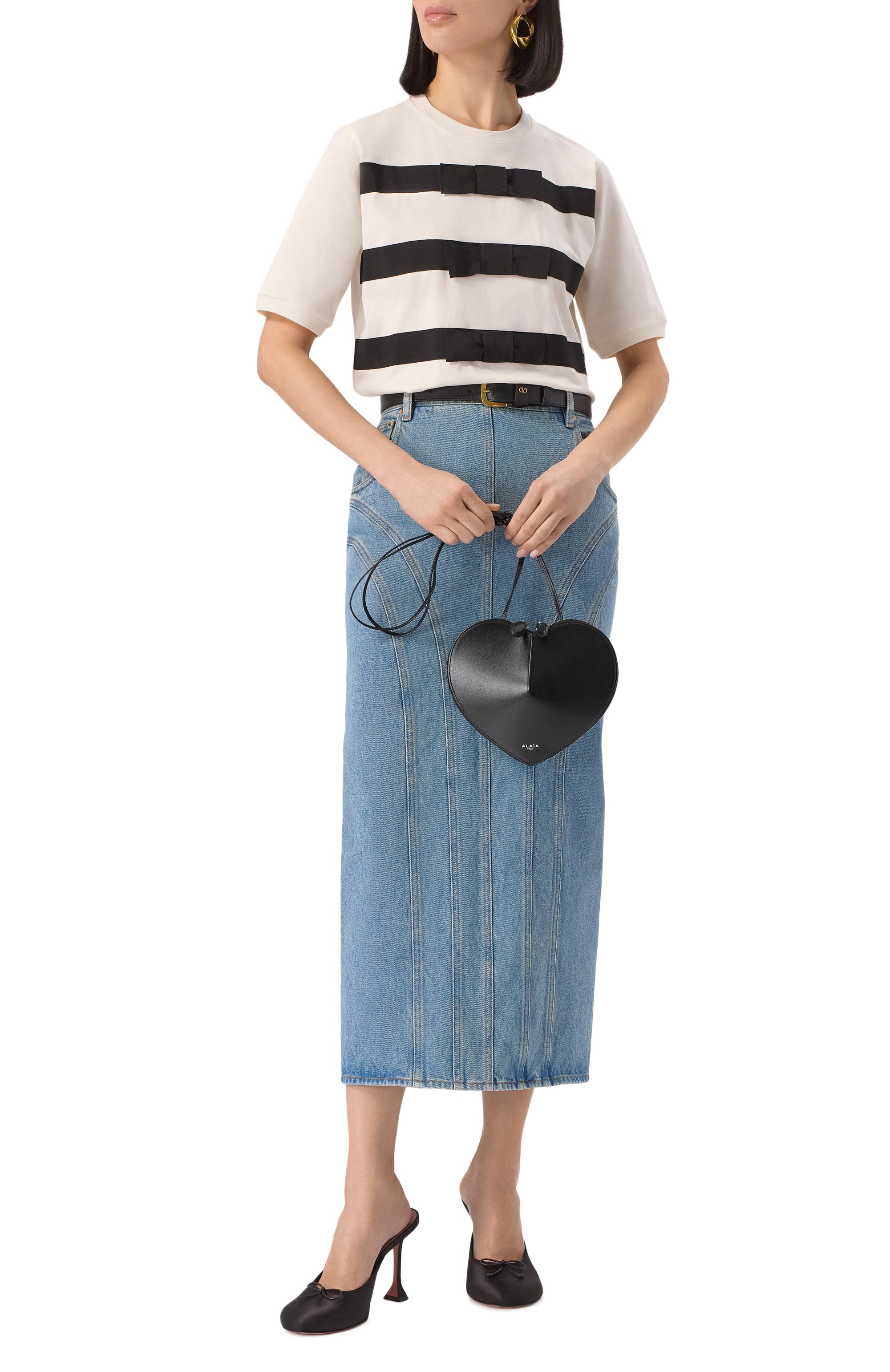 Сумка le cœur ALAIA, арт. AA1P003C0Y75, фото 7