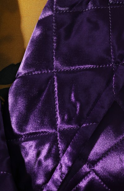 Стеганое пальто DRIES VAN NOTEN фиолетового цвета по цене 143500 руб., арт. 192-10254-8536, фото 5 Стеганое пальто DRIES VAN NOTEN, арт. 192-10254-8536, фото 5