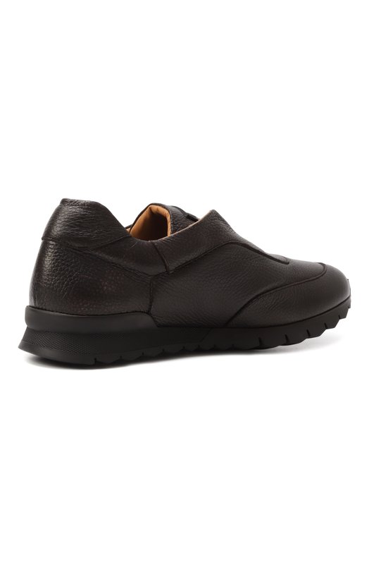 Кожаные кроссовки Kiton USSA107N0012601 Коричневый  USSA107N0012601 Фото 5