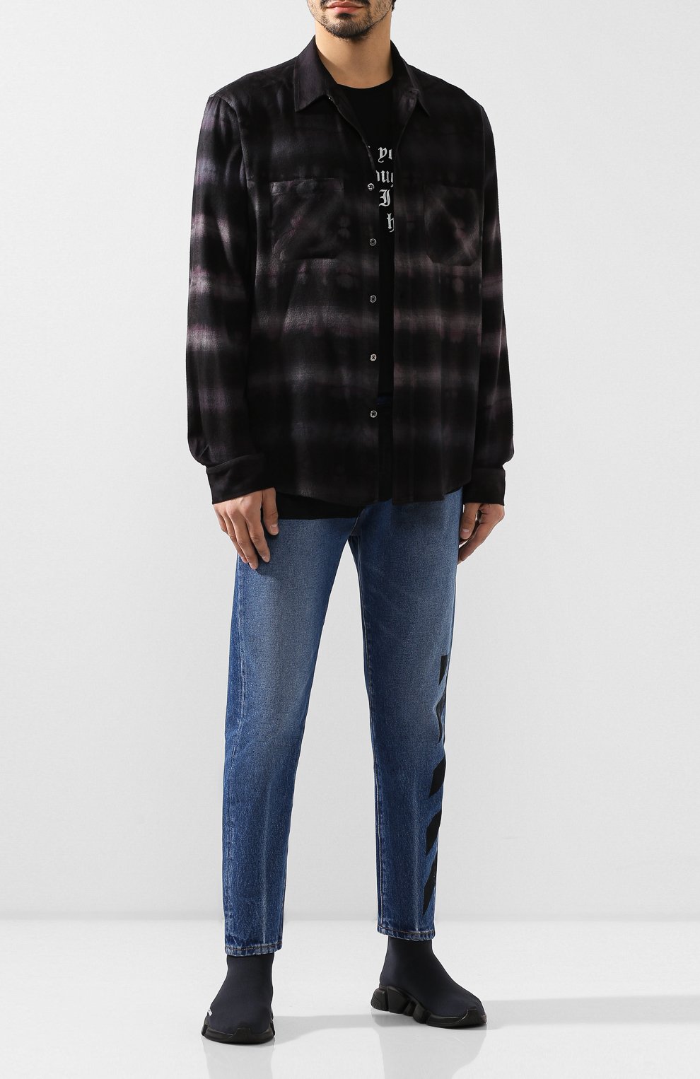 Текстильные кроссовки speed BALENCIAGA, арт. 585009/W05G0, фото 2