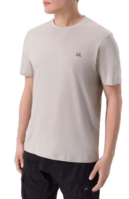 Хлопковая футболка C.P. Company 20CMTS725A/005100W Серый  20CMTS725A/005100W Фото 3