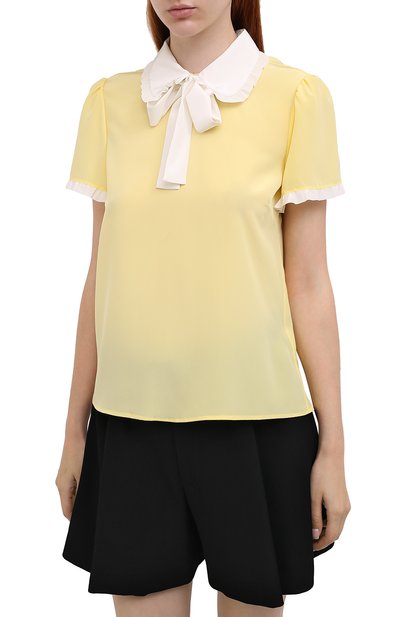 Шелковая блузка REDVALENTINO, арт. UR0AAA65/48P, фото 3