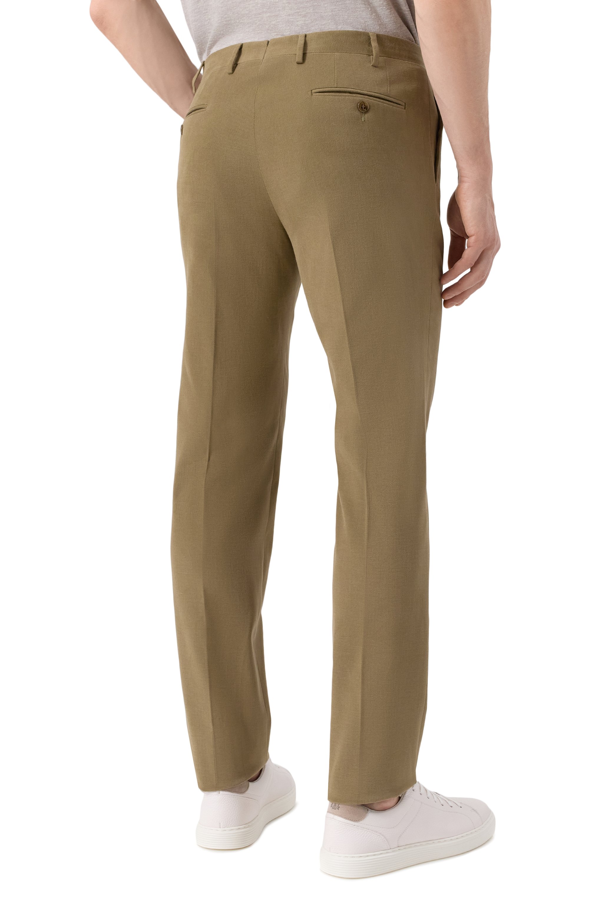 Хлопковые брюки CORNELIANI, арт. 944B01-9418503, фото 4