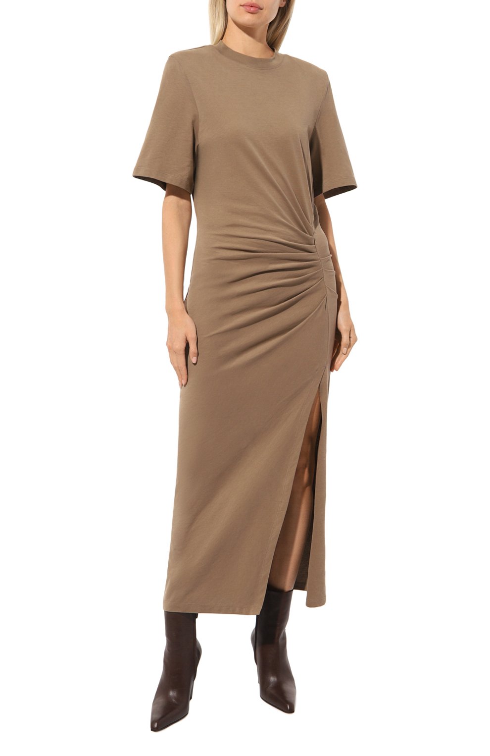 Хлопковое платье ISABEL MARANT, арт. 24A/R00523FA-A1N41I, фото 3