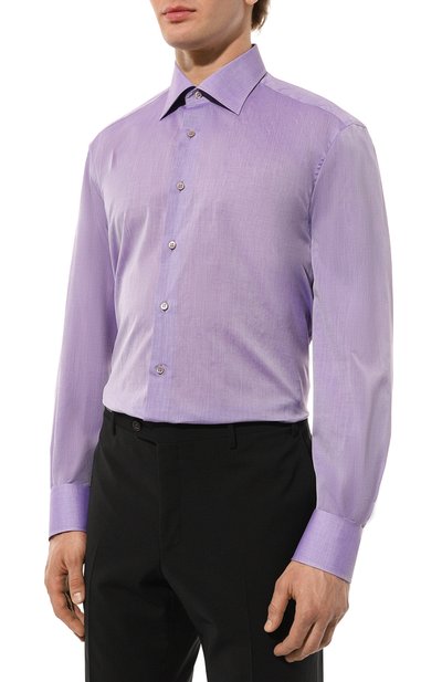 Хлопковая сорочка STEFANO RICCI, арт. MC007355/R1055, фото 3