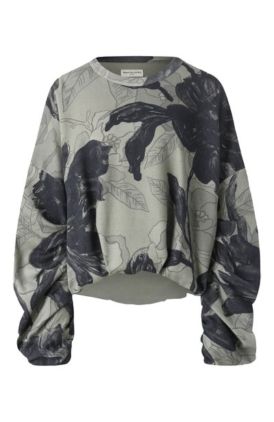 Женский хлопковый свитшот DRIES VAN NOTEN, арт. 242-011162-9608