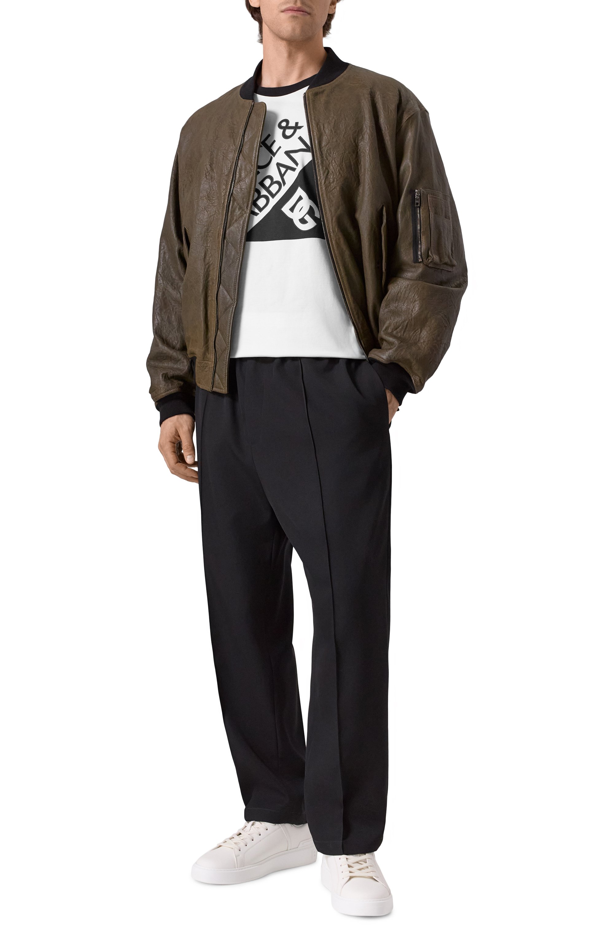 Хлопковая футболка DOLCE & GABBANA, арт. G8SH6T/G705W, фото 2