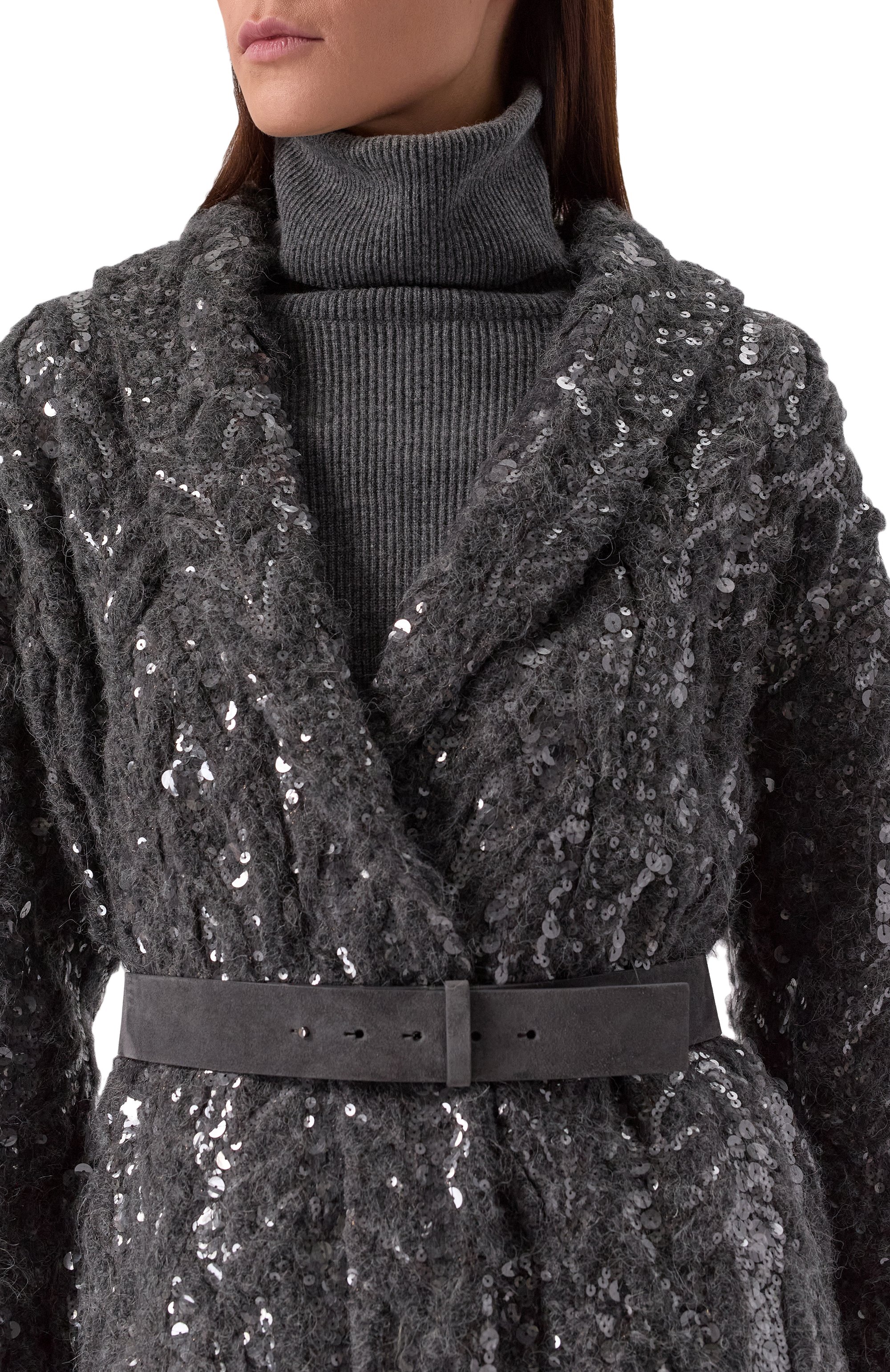 Шерстяной кардиган BRUNELLO CUCINELLI, арт. MDUR15206, фото 5