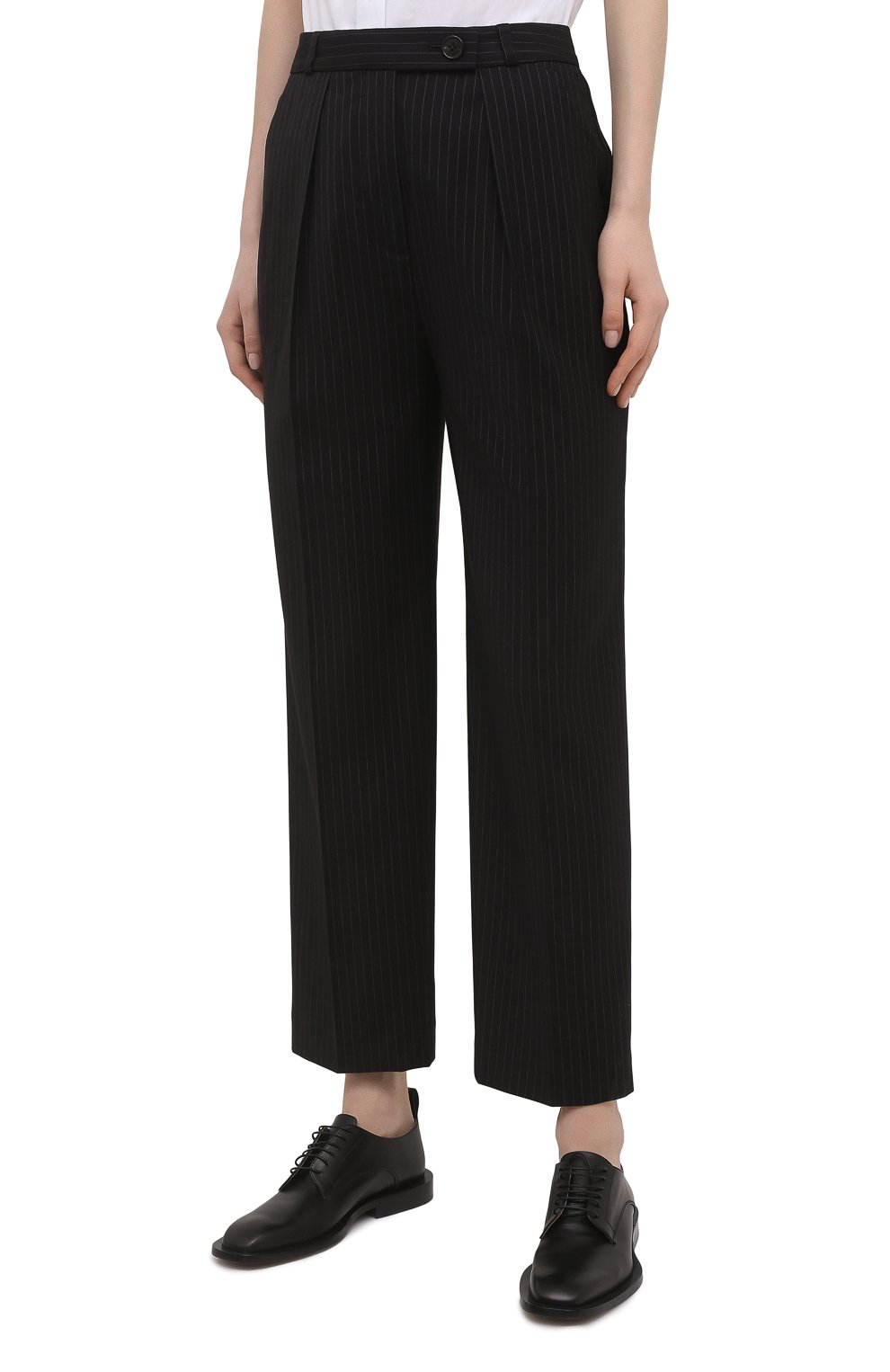 Брюки BY MALENE BIRGER черного цвета по цене 22600 руб., арт. Q68792008/DAINA, фото 3 Брюки BY MALENE BIRGER, арт. Q68792008/DAINA, фото 3