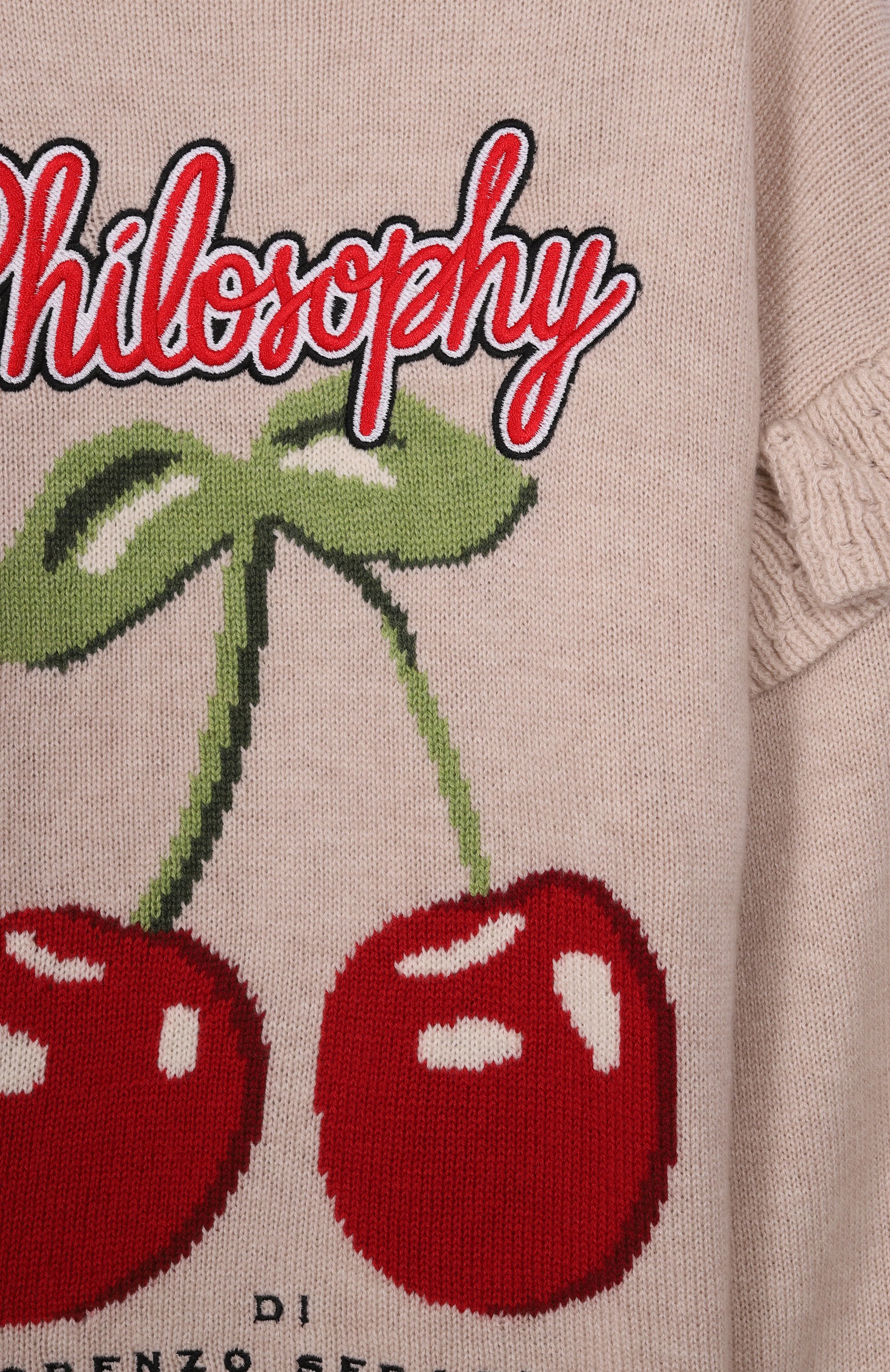 Шерстяной свитер PHILOSOPHY DI LORENZO SERAFINI KIDS, арт. I9F604/6066/12-14, фото 3