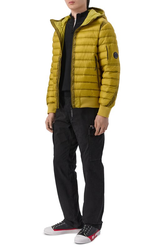 Пуховик C.P. Company 20CM0W055A/110416A Жёлтый  20CM0W055A/110416A Фото 2