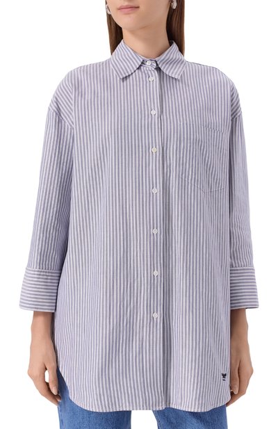 Хлопковая рубашка WEEKEND MAX MARA, арт. QUEVA, фото 3