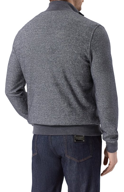 Кардиган из шерсти и шелка MVST 17M468/SS00 Серый  17M468/SS00 Фото 4