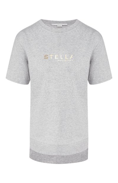 Женская хлопковая футболка STELLA MCCARTNEY, арт. 593857/SNW19
