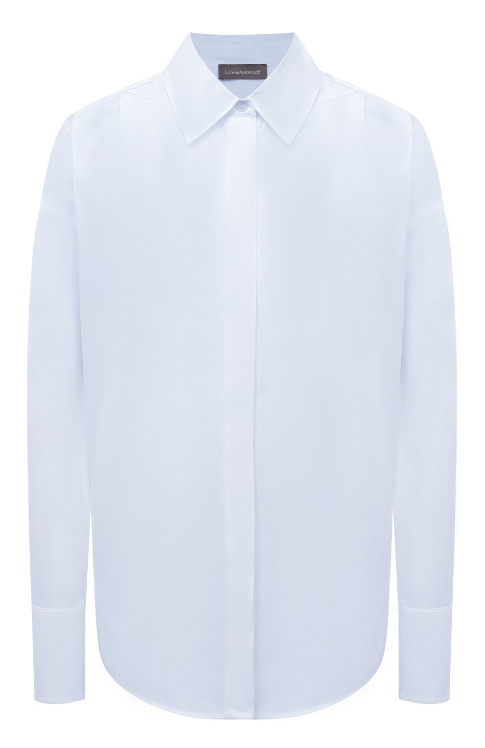 Хлопковая рубашка LORENA ANTONIAZZI, арт. CA01AP/3434, фото 1