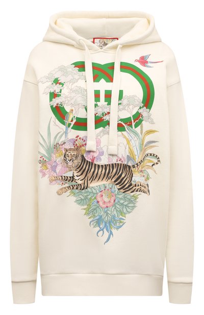 Женский хлопковое худи GUCCI, арт. 615061/XJD4F