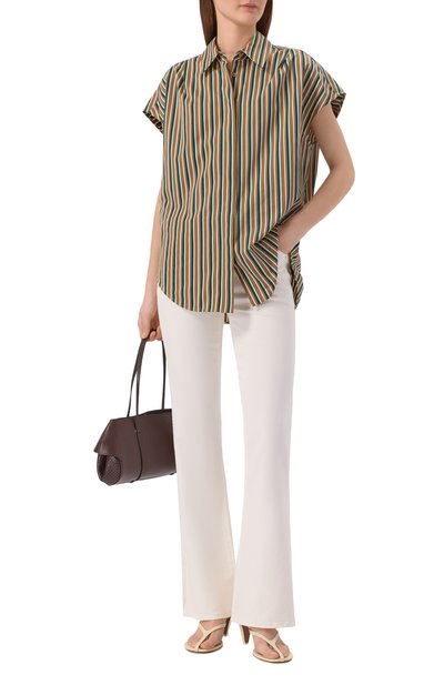 Джинсы laurel canyon PAIGE кремового цвета по цене 41500 руб., арт. 1M40208-4247_001, фото 2 Джинсы laurel canyon PAIGE, арт. 1M40208-4247_001, фото 2