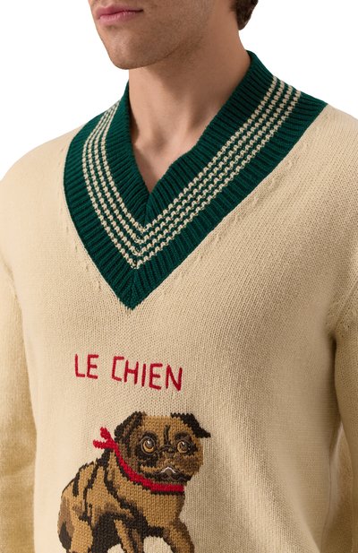 Шерстяной свитер VALENTINO, арт. 7V3KC35E/B2M, фото 5