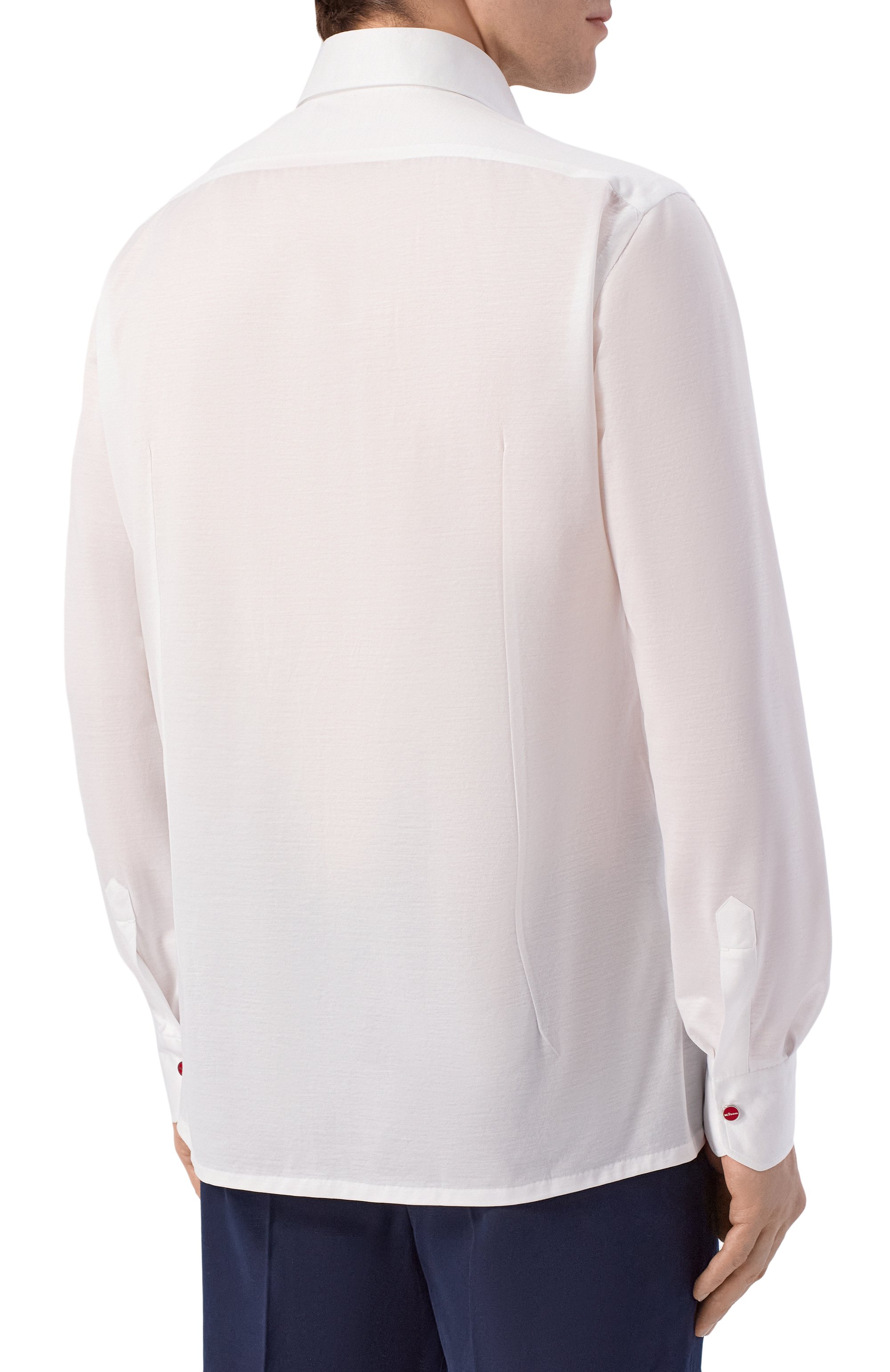 Хлопковая рубашка KITON, арт. UMCNERPH09665, фото 4